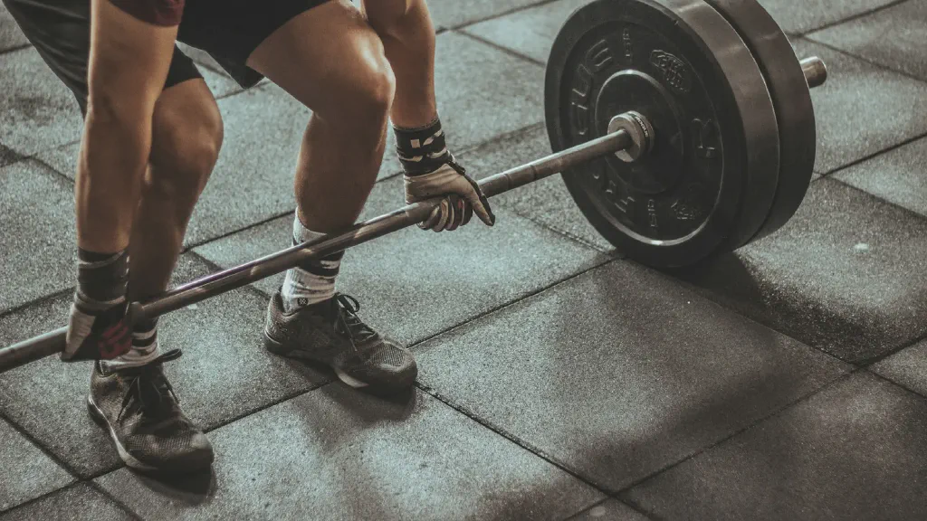 Adjustable and fixed dumbbell options for strength training in a small home workout space
