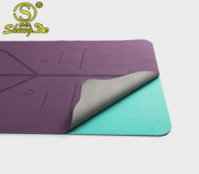 Non Slip Washable Gymnastics Custom Washable Sports Ultra-Thin TPE Yoga Mat shown in its Made-in-China supplier listing
