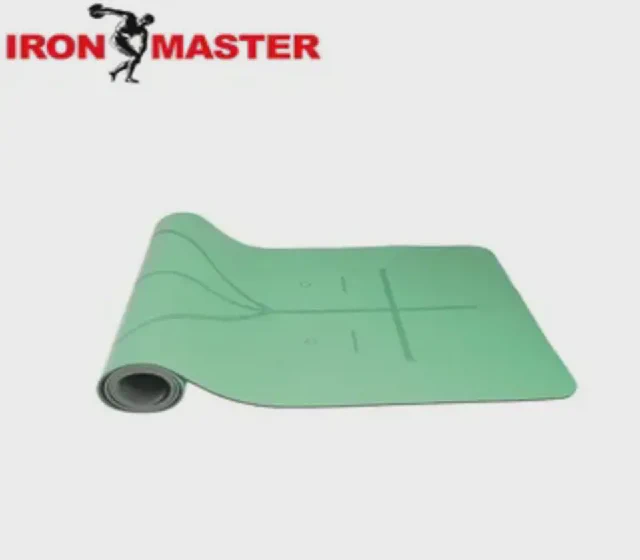 Vine Fitness Premium 1/4 Inch Thick Yoga Mat shown in its Made-in-China supplier listing