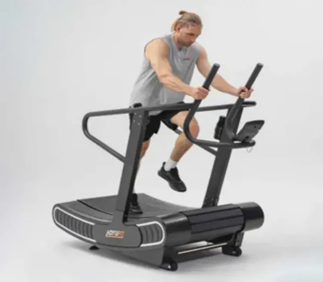 Home Gym Fitness Equipment Cardio Exercise Manual Self-Generating Treadmill shown in its Made-in-China supplier listing